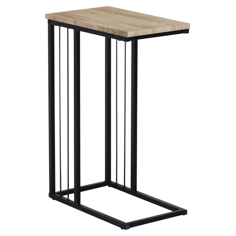 Стол журнальный на металлокаркасе BRABIX "LOFT CT-002", 450х250х630 мм, цвет дуб натуральный, 641862 - МСК «Форвард»