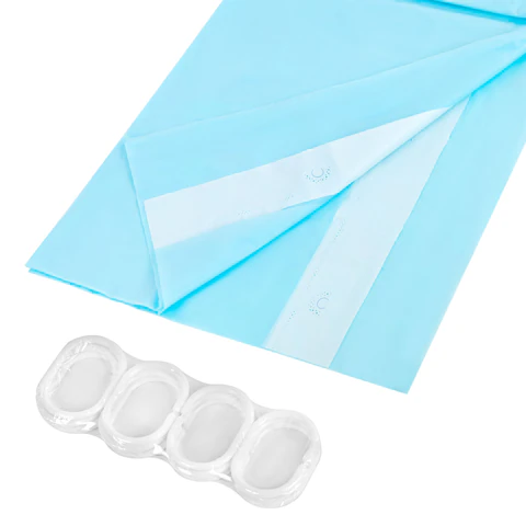 Шторка для ванной PEVA, 180х180 см, КОМПЛЕКТ 12шт кольца в комплекте, цвет ассорти (белый, голубой, коричневый), WBZ (ВБЗ), 700067 - МСК «Форвард»