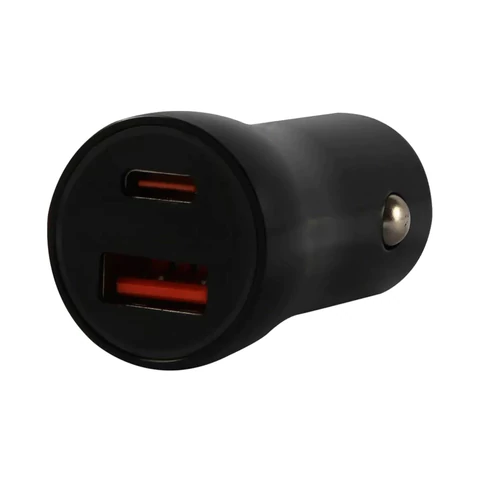 Зарядное устройство АВТОМОБИЛЬНОЕ USB+ Type-C QC3.0, выходной ток 3А, RED LINE, УТ000037588 457343