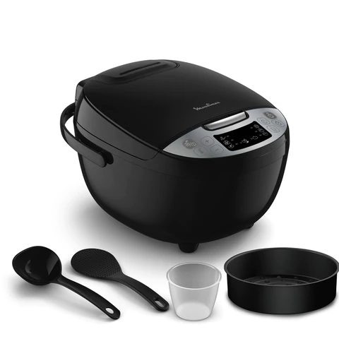 Мультиварка MOULINEX MK611832, 750 Вт, 4 л, 10 программ, таймер, функция Keep Warm, черный, 7211004519 456481 под заказ 8 дней - МСК «Форвард»