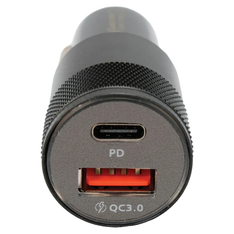 Зарядное устройство автомобильное CABLEXPERT 38 Вт, 3 А, QC3.0/PD, 1 х USB, 1 х Type-C, MP3A-UC-CAR24 514294 - МСК «Форвард»