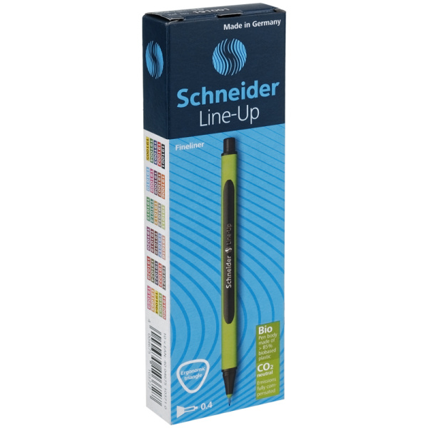 Ручка капиллярная Schneider "Line-Up" черный сапфир, 0,4мм 191001 255675 - МСК «Форвард»