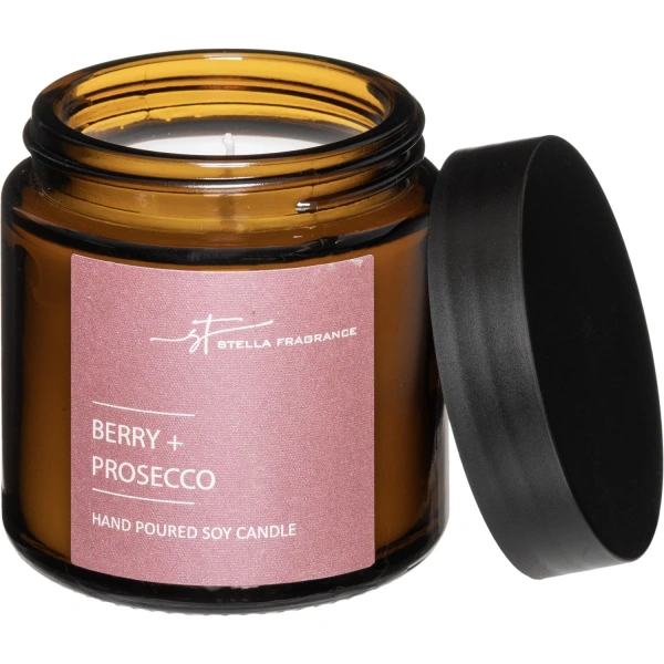 Свеча ароматическая в банке Stella Fragrance Berry/Prosecco 6.5x6 см SF0902 1987365 - МСК «Форвард»