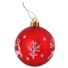 Шары ёлочные 16 шт., 6 см, "Русская Зима", пластик, цвет: красный/белый, ЗОЛОТАЯ СКАЗКА, 591984 - МСК «Форвард»