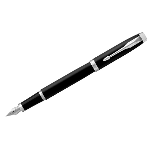 Ручка перьевая Parker "IM Essential Muted Black CT" синяя, 0,8мм, подарочная упаковка 2143637 318944 - МСК «Форвард»