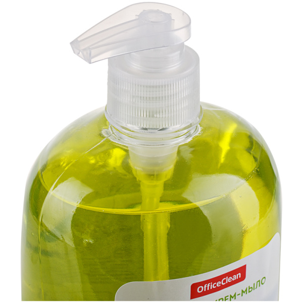 Мыло-крем жидкое OfficeClean "Нежное", антибактериальное, с маслом оливы, с дозатором, 500мл 281354 ЧЕСТНЫЙ ЗНАК - МСК «Форвард»