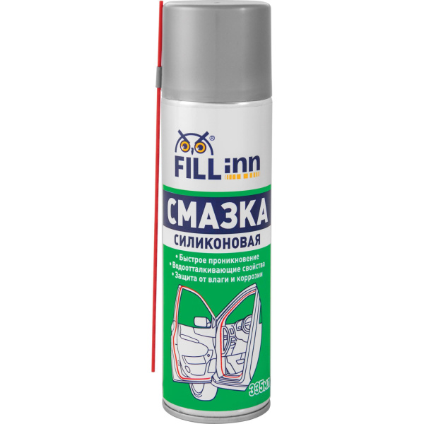 Смазка силиконовая Fill INN FL025 аэрозоль 335 мл 71025 1695183 - МСК «Форвард»