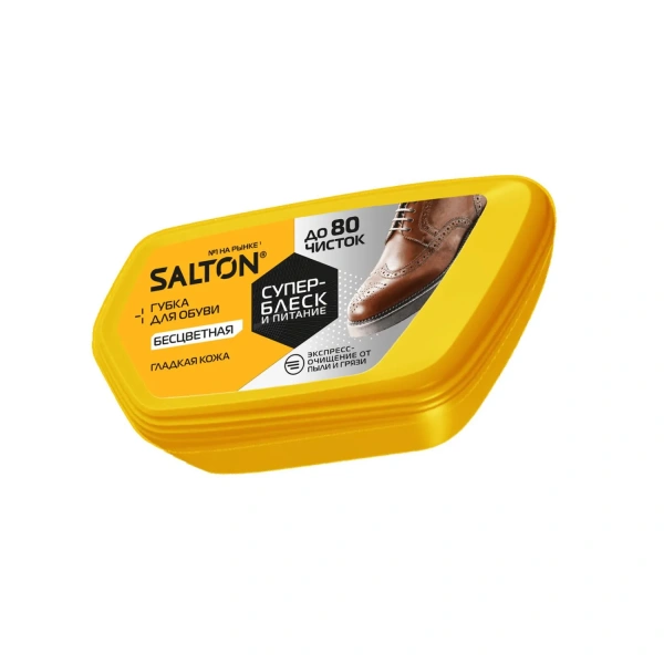 Губка для обуви Salton бесцветная для гладкой кожи 262586064 854999