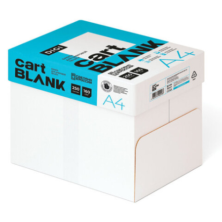 Бумага для цветной лазерной печати А4, ПЛОТНАЯ 160 г/м2, 250 л., CARTBLANK DIGI, 145% (CIE) 115262 - МСК «Форвард»