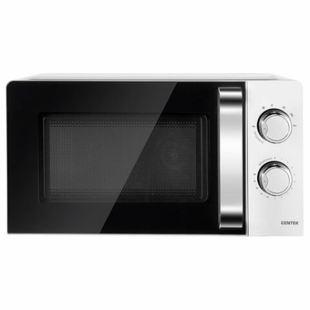 Микроволновая печь CENTEK CT-1575, объем 20 л, мощность 700 Вт, механическое управление, белая, CT-1575 White 457601 - МСК «Форвард»