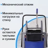 Тележка уборочная BRABIX, 2 съемных ведра 17 л, механический отжим, пластиковый каркас, 606660 - МСК «Форвард»