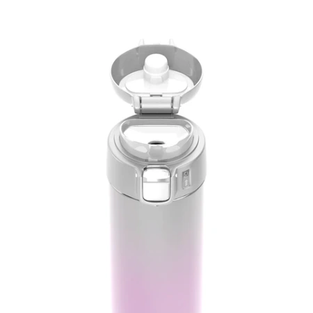 Термокружка 420 мл JOYLUX (ДЖОЙЛЮКС) ULTRA GRADIENT, нержавеющая сталь SUS304, белый/розовый, 700276 - МСК «Форвард»