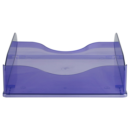 Лоток для бумаг горизонтальный СТАММ "Тропик", тонированный фиолетовый ЛТГ-31251 351657 - МСК «Форвард»