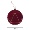 Шары елочные 6 шт., 8 см, "Burgundy Charm", пластик, софт-тач, бургунди, ЗОЛОТАЯ СКАЗКА, 592453 - МСК «Форвард»