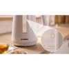 Чайник BOSCH TWK1M121, 1,7 л, 2400 Вт, закрытый нагревательный элемент, пластик, белый 458593 - МСК «Форвард»