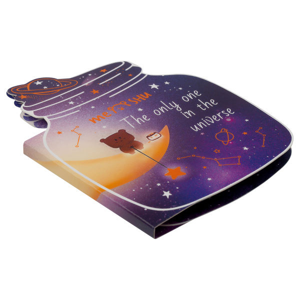 Флажки-закладки и самоклеящиеся блоки в наборе MESHU "Universe", 20л*5 цветов, европодвес MS_64889 377503 - МСК «Форвард»