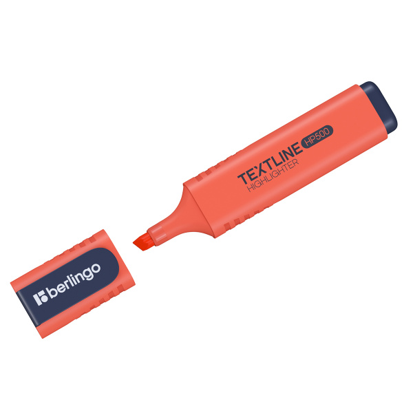 Текстовыделитель Berlingo "Textline HP500" персиковый, 1-5мм T7518 374567 - МСК «Форвард»