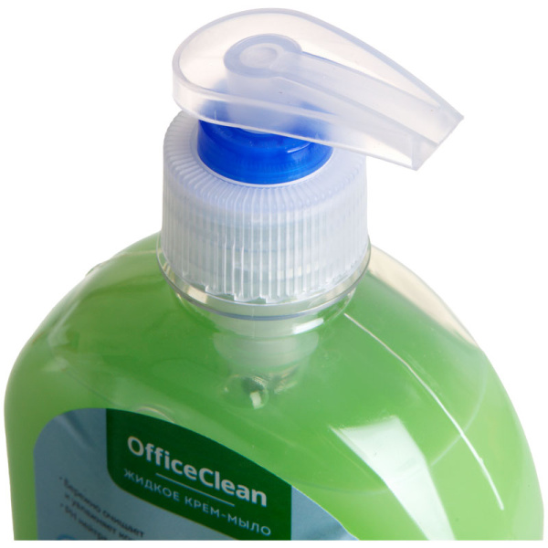 Мыло-крем жидкое OfficeClean "Алоэ антибактериальное", с дозатором, 300мл 319532 ЧЕСТНЫЙ ЗНАК - МСК «Форвард»