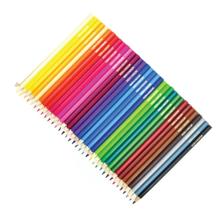 Карандаши цветные KOH-I-NOOR "RED LION" 36 цветов, шестигранные, 2,8 мм, натуральное дерево, 3555/36, 3555036063KS 182083 - МСК «Форвард»