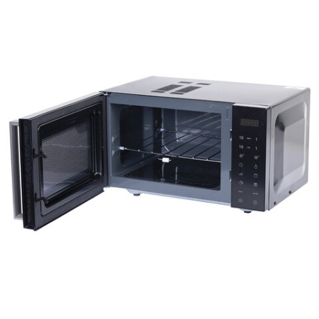 Микроволновая печь без поворотного стола BRASSON (БРАССОН) MW2390D-11GP, ГРИЛЬ, 9 ПРОГРАММ, 23л, 900Вт, сенсорное управление, черная, 454981 - МСК «Форвард»
