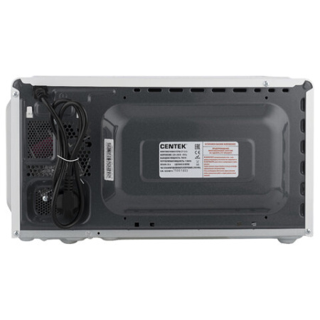 Микроволновая печь CENTEK CT-1575, объем 20 л, мощность 700 Вт, механическое управление, белая, CT-1575 White 457601 - МСК «Форвард»