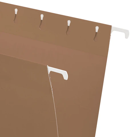 Подвесные папки А4 (350х240 мм) до 80 л., КОМПЛЕКТ 10 шт., крафт-картон, STAFF, 270932 - МСК «Форвард»