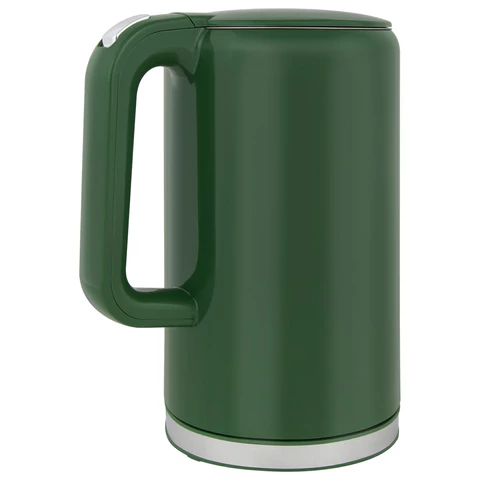 Чайник с терморегулятором и дисплеем, ДВОЙНЫЕ СТЕНКИ, SONNEN KT-8723EG, 1,7 л, 2200 Вт, изумрудный, 454689 - МСК «Форвард»