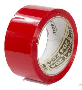 Клейкая лента Nova Roll 48мм*66м 43мкм красная 204 0120-436Х