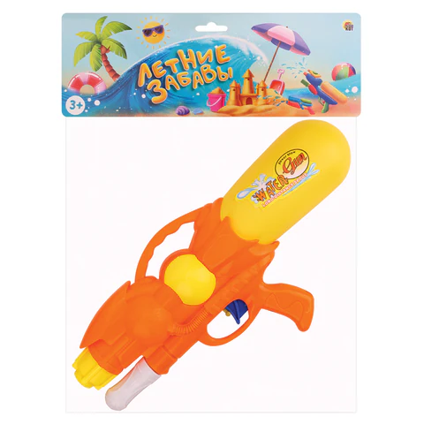 Водный пистолет "Летние забавы", 34,4х19,1х7,8 см, АССОРТИ, РК, ИК-1188, ВВ4383 665642 - МСК «Форвард»