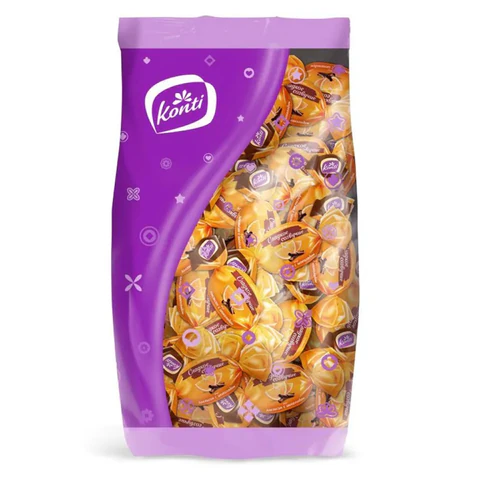 Конфеты шоколадные KONTI "Сладкое созвучие" со вкусом шоколада и апельсина, 1000 г, пакет, 13914 622557 - МСК «Форвард»