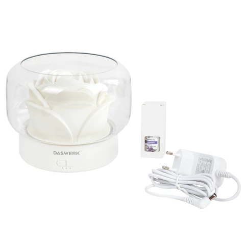 Увлажнитель воздуха аромадиффузор, подсветка и таймер, 400 мл, Аромамасло в ПОДАРОК, DASWERK (ДАСВЕРК), 456848 - МСК «Форвард»