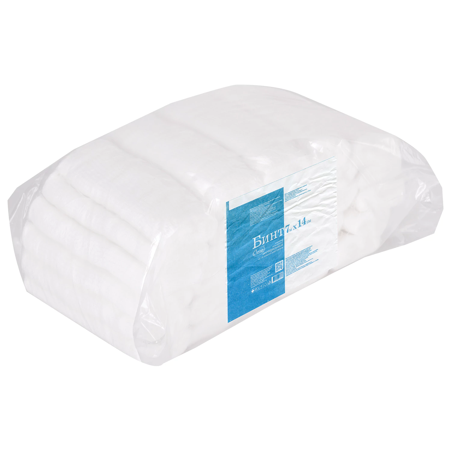 Бинт марлевый нестерильный ЕМЕЛЬЯНЪ САВОСТИНЪ КОМПЛЕКТ 30 шт, 7м х 14см, пл. 28 (±2) г/м2,  630583