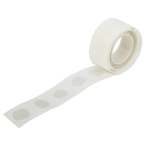 Клеевые точки ДВУСТОРОННИЕ для крепления воздушных шаров, КОМПЛЕКТ 100 штук, BRAUBERG KIDS, 591904 - МСК «Форвард»