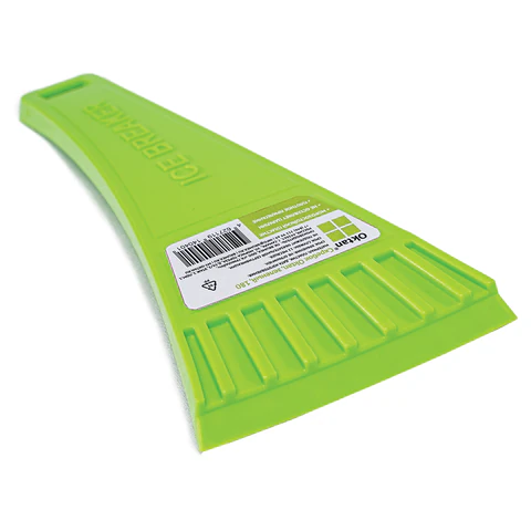 Скребок автомобильный зеленый, 18 см, OKTAN, пластиковый, А3-01-06 702534 - МСК «Форвард»