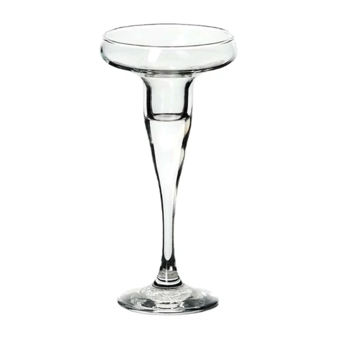 Подсвечник, 170 мм, КОМПЛЕКТ 2 штуки, стекло, PASABAHCE "БЕЙЗИК", фирменная подарочная упаковка, 44021 700581 - МСК «Форвард»