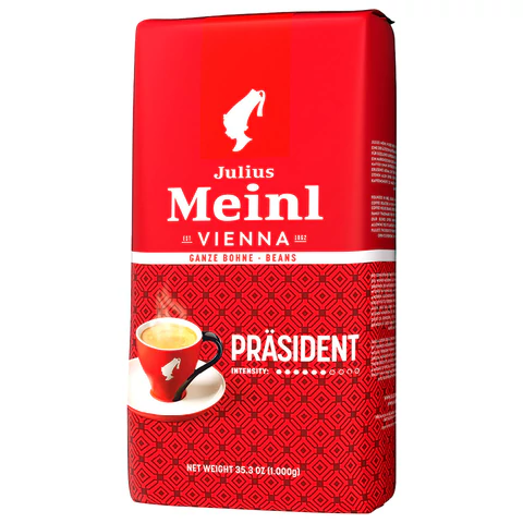 Кофе в зернах JULIUS MEINL "Prasident Classic Collection" 1 кг, ИТАЛИЯ, 89933 622746