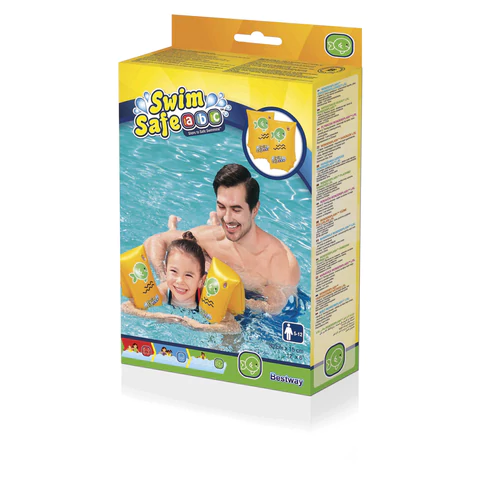 Нарукавники для плавания "Шаг С" 30х15 см, 5-12 лет, BESTWAY, 32110 680104 - МСК «Форвард»