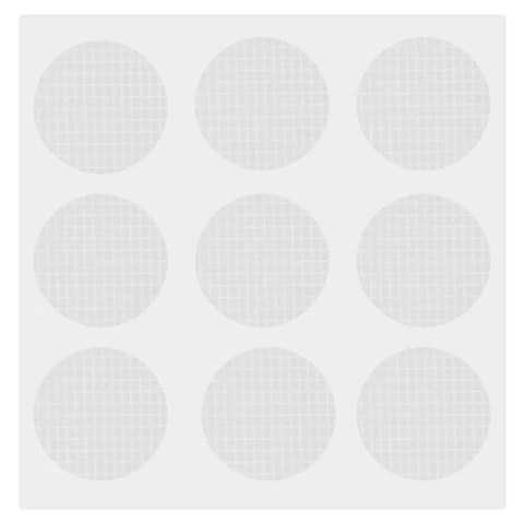 Клеевые кружки двусторонние, диаметр 22 мм, акриловая основа, 36 шт., BRAUBERG, 608776 - МСК «Форвард»