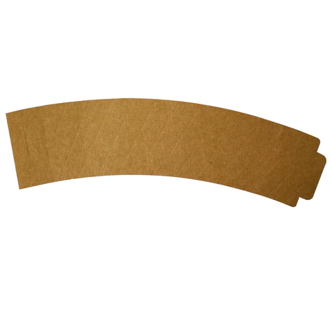 Манжета на стакан, СЛИВС reCup универсальный КРАФТ, КОМПЛЕКТ 100 шт., ПАПЕРСКОП, 600004 609677 - МСК «Форвард»