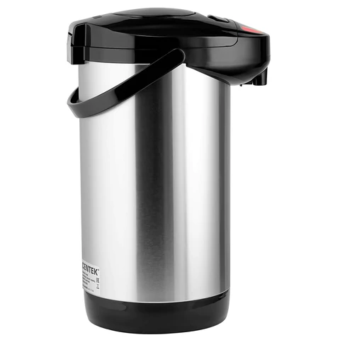 Термопот на 3 литра 3 режима подачи воды CENTEK CT-0080, 750 Вт, 1 температурный режим, пластик/сталь, черный, CT-0080 Black  457608 - МСК «Форвард»