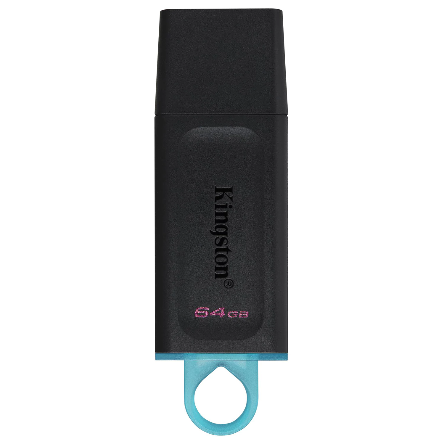 Флеш-диск 64GB KINGSTON DataTraveler Exodia, разъем USB 3.2, черный/бирюзовый, DTX/64GB 513638