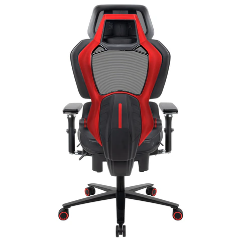 Кресло ATRONE (АТРОН) "Optimus ER-707", адаптивный механизм со слайдером, сетка, черный/красный, 532968 под заказ 8 дней - МСК «Форвард»