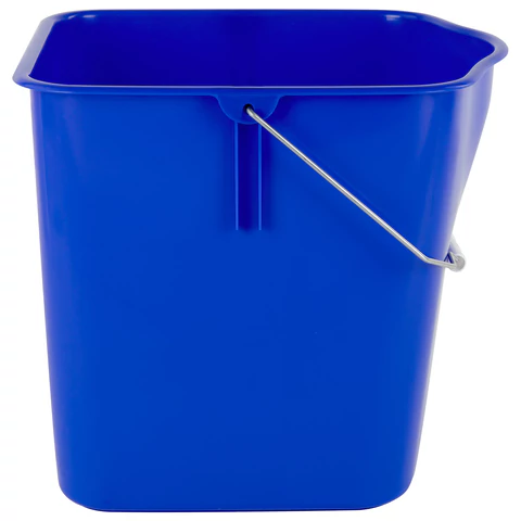Ведро УНИВЕРСАЛЬНОЕ 25 л, СИНЕЕ, подходит для уборочных тележек, уборки, хранения, пластик, 609756, 25EC/6 - МСК «Форвард»