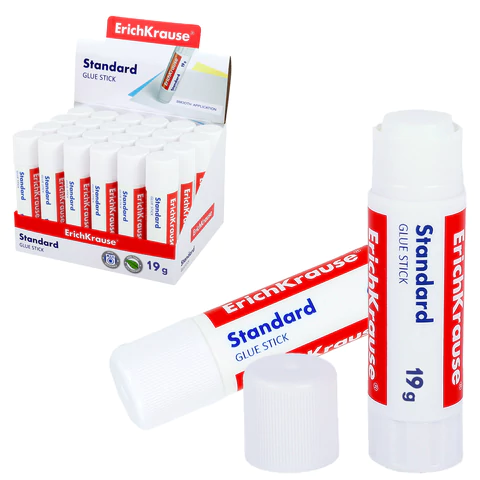 Клей-карандаш ERICH KRAUSE "EasyStick", 19 г, 48032 272908 - МСК «Форвард»