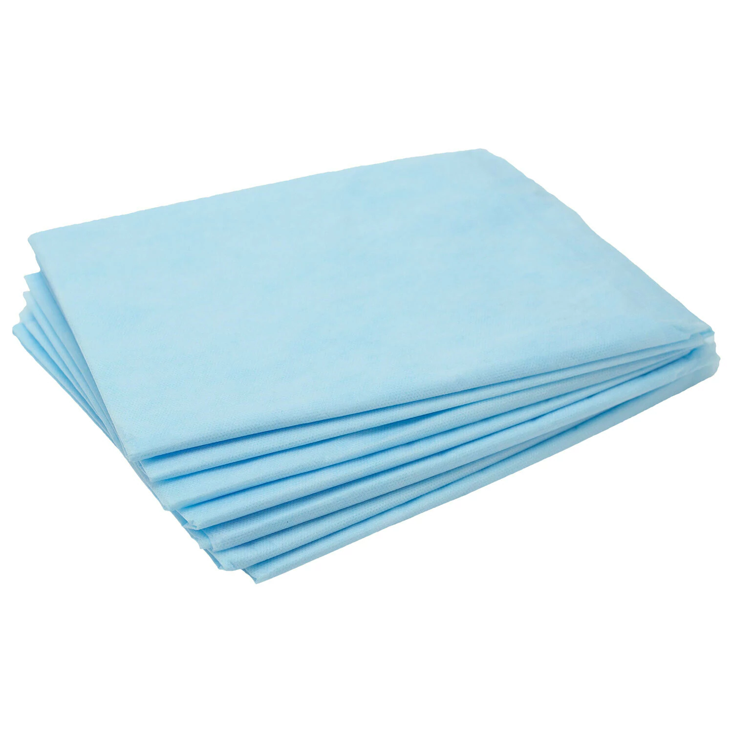 Простыня голубая нестерильная 70х80 см. КОМПЛЕКТ 100 шт., СМС 14 г/м2, ЧИСТОВЬЕ, 01-462 630207