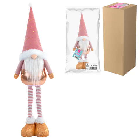 Украшение новогоднее интерьерное 72 см "Звездный Гном", телескопические ножки, полиэстер, ЗОЛОТАЯ СКАЗКА, 592512 - МСК «Форвард»