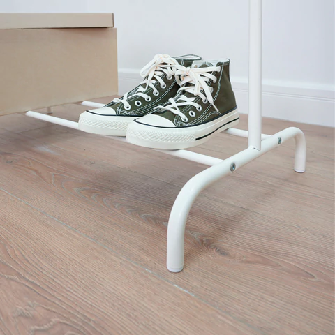 Вешалка для плечиков "Радуга-1", 1500х820х390 мм, металл, белая, ВНП 298 Б ZMI 700924 - МСК «Форвард»