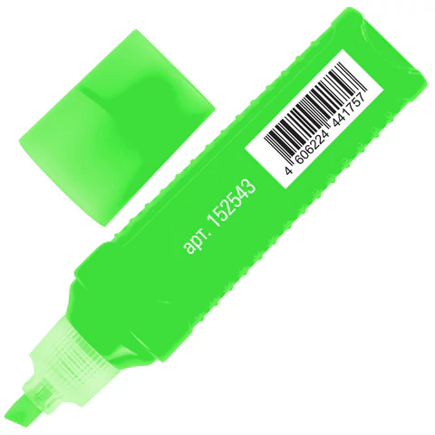 Текстовыделитель STAFF "EVERYDAY HL-707", ЗЕЛЕНЫЙ, линия 1-5 мм, скошенный наконечник, 152543 - МСК «Форвард»