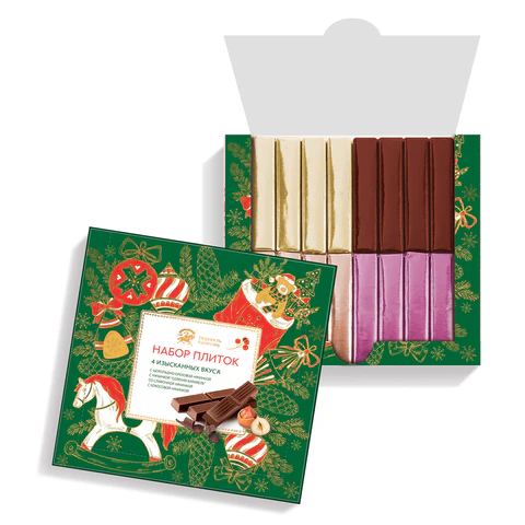 Конфеты APRIORI шоколадное ассорти 4 вкуса, 250 г, 41652 624467 - МСК «Форвард»