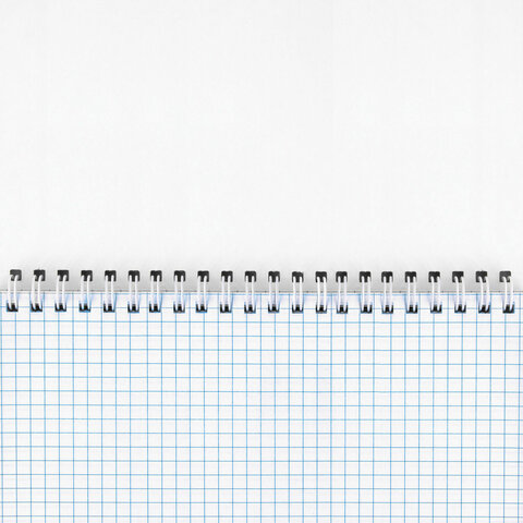 Блокнот БОЛЬШОЙ ФОРМАТ А4 198х297 мм, 80 л., гребень, подложка, клетка, BRAUBERG "Minimal Pastel", 116425 - МСК «Форвард»